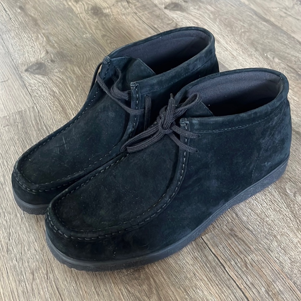 Dr scholls work in comfort black booties